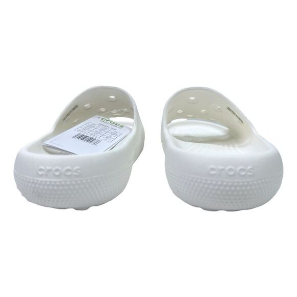 CROCS Classic Slide v2 - Unisex - W8/M6 - White - Picture 6 of 9